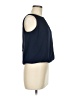 M.S.S.P. 100% Polyester Blue Sleeveless Blouse Size M (estimated) - photo 4