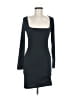 Missguided Solid Black Cocktail Dress Size 6 - photo 1
