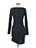 Missguided Solid Black Cocktail Dress Size 6 - photo 2