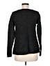 Ann Taylor LOFT Metallic Black Pullover Sweater Size M - photo 2