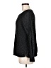 Ann Taylor LOFT Metallic Black Pullover Sweater Size M - photo 5
