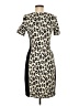 Stizzoli Animal Print Ivory Casual Dress Size 6 (estimated) - photo 2