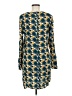 WAYF 100% Rayon Argyle Teal Casual Dress Size M - photo 2