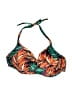 Cia Maritima Tropical Orange Green Swimsuit Top Size XL - photo 1