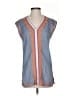 THML Blue Sleeveless Blouse Size XS - photo 1
