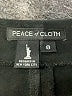 Peace of Cloth Solid Black Dress Pants Size 8 - photo 7