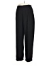Unbranded 100% Polyester Solid Black Dress Pants Size 12 - photo 1