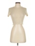 Zara Ivory Short Sleeve Top Size S - photo 1