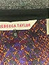 Rebecca Taylor 100% Silk Paisley Purple Blouse Size 8 - photo 7