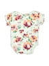 Bebe Floral Ivory White Short Sleeve Onesie Size 0-3 mo - photo 2