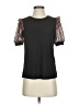 CeCe Black Short Sleeve Top Size XS - photo 1