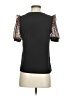 CeCe Black Short Sleeve Top Size XS - photo 2