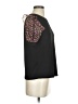 CeCe Black Short Sleeve Top Size XS - photo 4