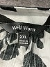 Well Worn 100% Viscose Black Short Sleeve Blouse Size XXL - photo 4