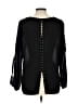 Charming Charlie 100% Polyester Black Long Sleeve Blouse Size L - photo 2