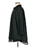CAbi 100% Polyester Polka Dots Black 3/4 Sleeve Blouse Size M - photo 5
