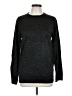 Unbranded Metallic Black Pullover Sweater Size L - photo 1
