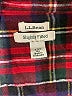 L.L.Bean 100% Cotton Plaid Red Long Sleeve Button-Down Shirt Size XXS - photo 7
