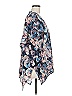 JACK 100% Polyester Blue Kimono One size - photo 4