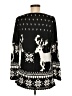 Unbranded Black Long Sleeve Blouse Size M - photo 2