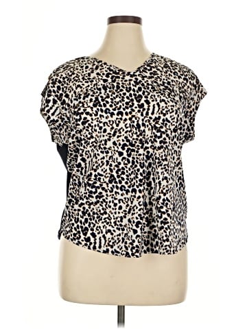 Perseption Concept Short Sleeve Blouse (view 1)