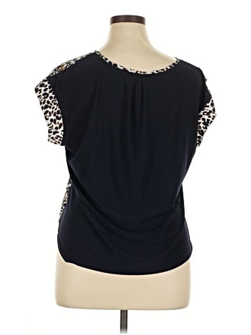 Perseption Concept Short Sleeve Blouse (view 2)