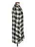 Lulus 100% Rayon Plaid Silver 3/4 Sleeve Blouse Size S - photo 4