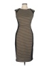 En Focus Studio Houndstooth Black Cocktail Dress Size 6 - photo 1