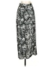 ASOS Design 100% Viscose Animal Print Silver Casual Skirt Size 4 - photo 1