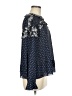Jason Wu Blue Black Long Sleeve Blouse Size 6 - photo 4