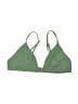 Fella Solid Green Swimsuit Top Size S - photo 1