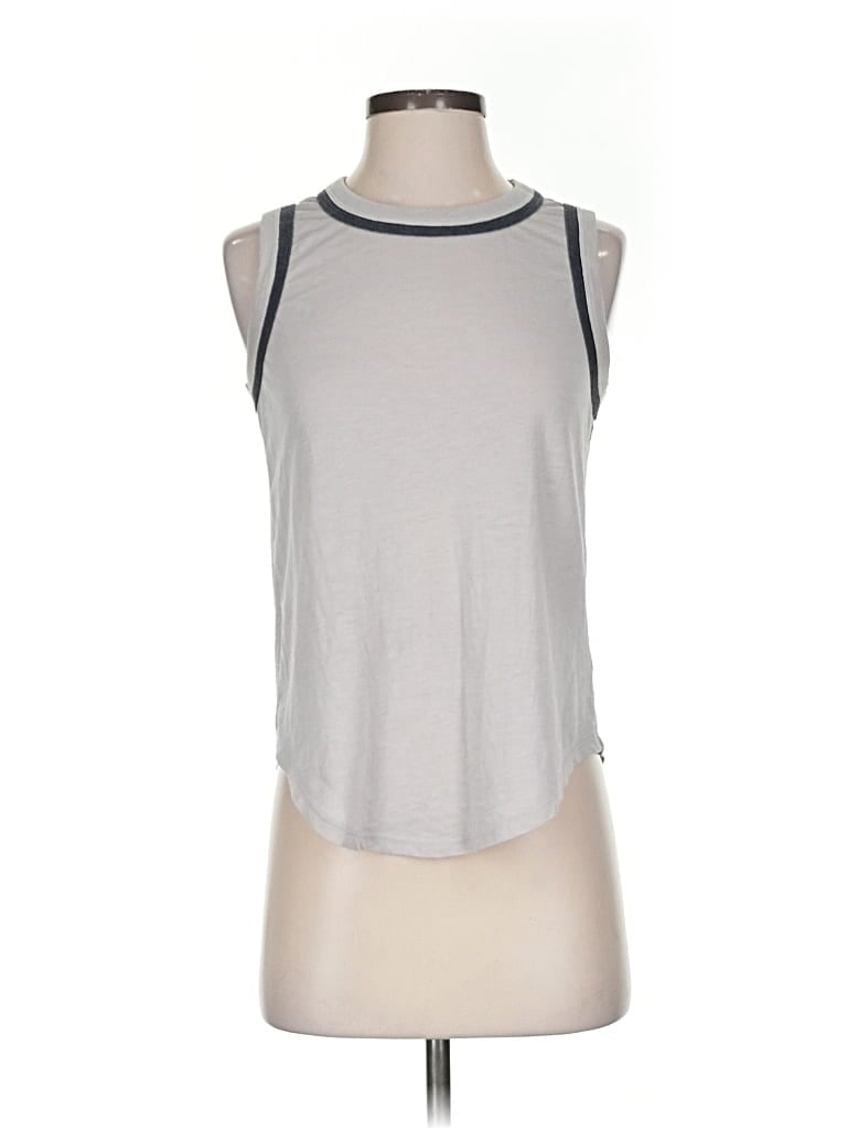 Pre-owned Chaser Sleeveless T-shirt In Gray