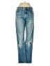 Madewell Hearts Blue Jeans Size 25 waist - photo 1