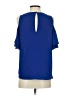 Veronica M. 100% Polyester Blue Short Sleeve Top Size XS - photo 2