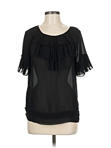 Comptoir des Cotonniers Short Sleeve Blouse (view 1)