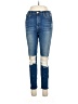 FRAME Color Block Blue Jeans Size 30 waist - photo 1
