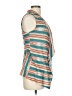 Rock & Roll Denim Teal Sweater Vest Size M - photo 4