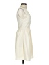 Everly 100% Polyester Solid Ivory Casual Dress Size S - photo 4
