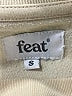feat Solid Ivory Sweatshirt Size S - photo 7