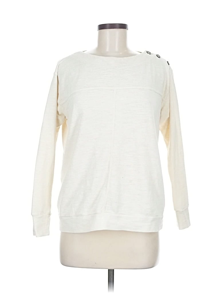 Pre-owned Hi-line Sweatshirt In White