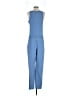 Athleta Solid Blue Jumpsuit Size 4 - photo 2