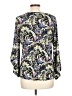 Amana Blue Long Sleeve Blouse Size L - photo 2