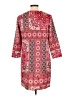 Neiman Marcus Paisley Red Casual Dress Size 10 - photo 2