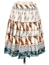 Unbranded Print Ivory Casual Skirt Size 0 - photo 1
