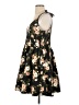 Old Navy 100% Polyester Floral Black Cocktail Dress Size 1 - photo 5