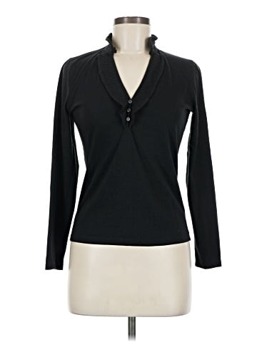 Laura Clement Collection Long Sleeve Polo (view 1)
