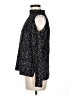Rebecca Taylor Stars Black Turtleneck Sweater Size M - photo 5