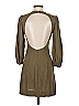 I.F. Solid Tan Casual Dress Size P (petite) - photo 2