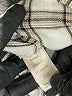 Max Studio 100% Rayon Plaid Ivory Long Sleeve Blouse Size XL - photo 8