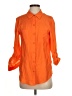 Drew Orange 3/4 Sleeve Button-Down Shirt Size S - photo 1